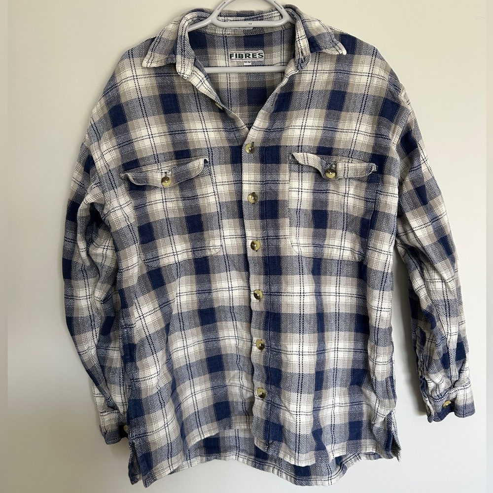 Vintage unisex flannel shirt. Size medium. 100% cotton.